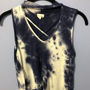Fun Tie-Dye Sleeveless Top